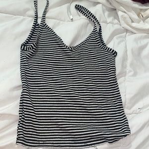 Black stripped shirt